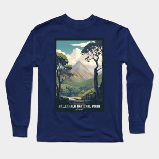 Haleakala National Park Travel Poster Long Sleeve T-Shirt